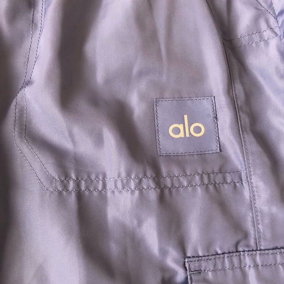 Alo Yoga International Wide Leg City Pant Infinity Blue S - Picture 7 of 13